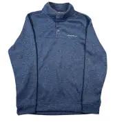 Eddie Bauer Men’s Large Radiator Fleece Snap Front Pullover Top NWT