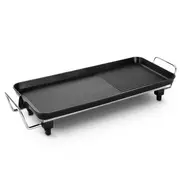 68cm Electric Bbq Grill Teppanyaki Tough Non Stick Surface Hot Plate Kitchen 6 8 Person