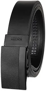 [Kenneth Cole] REACTION Men's Perfect Fit Adjustable Belt – Track Lock and Compression Buckle Styles
