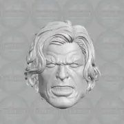 Absolute Superman v2 custom head for McFarlane DC Multiverse & other figures