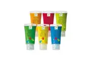 6pc Djeco Finger Paint Tubes Kids Children DIY Craft Activity Painting Kit 18m+
