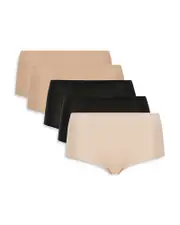 Chantelle Soft Stretch One-Size High-Rise Briefs, Set of 5