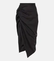 [Vivienne Westwood] Vivienne Westwood Panther wool midi skirt AU 4 brown