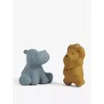 生SANG ▎LIEWOOD NATURAL RUBBER BATH TOYS 天然橡膠沐浴玩具兩件套