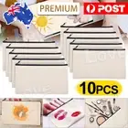 10Pcs Canvas Makeup Bags Canvas Zipper Pouch Bags Pencil Case Blank DIY Craft