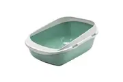 Moderna Mega Step Cat Litter Tray, Soft Green