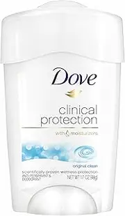 Dove Clinical Protection Antiperspirant Deodorant, Original Clean 1.7 oz