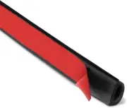 25ft FlexSeals D-Shaped Seal - Strong Weather Resistance for ATVs, Doors & More