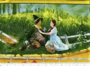 bty classic judy garland ~ THE WIZARD OF OZ ~ fabric border quilting treasues