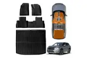 Floor Mats Boot Liner for Mitsubishi Outlander Petrol 2021-2025 Heavy Duty Customized Car Floor Liners Full Set Carpet