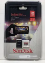 SanDisk Ultra micro SDXC UHS-I Card 128GB With Adapter