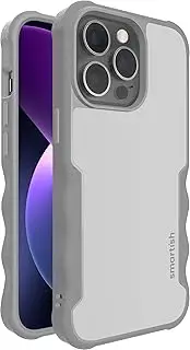 Smartish iPhone 13 Pro Protective Magnetic Case - Gripzilla Compatible with MagSafe [Rugged + Tough] Heavy Duty Grip Armored Cover w/Drop Tested Protection for Apple iPhone 13 Pro - Gray Area