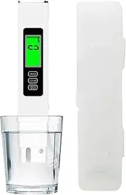 Jubepk Water Quality Tester - Digital Drinking Water Tester,Portable Professional Measurement Tool, Clear Display Double Color Backlight Design for Aquarium, Home, Pond, Pool