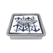 New in Box - Mariposa Dory Rope Napkin Box