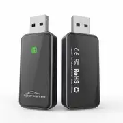 Wireless Carplay Adapter Converts Wired to Wireless Carplay Dongle for Wireless Control Plug Play Carplay Fit for iOS 10+