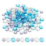 1000g Mosaic Tiles Flat Bead Glass Stained Mosaic Glass Pieces Mixed Color 3
