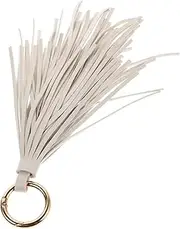 [TINEASUR] Leather Tassel Keychain Car Keys Keyring for Women Unique Bag Charm Accessory