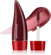 Apooliy Plumping Lip Gloss,Lip Oil,Highly-Pigmented Lip Tint,Non-Sticky Lip S...