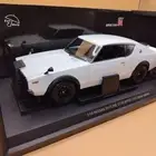 Kyosho 1/18 Nissan Skyline 2000GTR Kenmeri White Wide Wheel Model Car