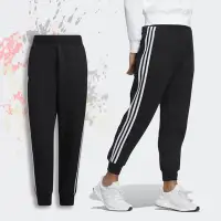 在飛比找Yahoo奇摩購物中心優惠-adidas 長褲 3 Stripes Pants 女款 黑