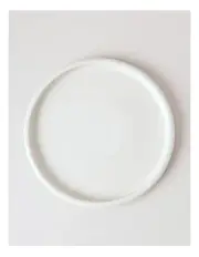 [Vue] Bubble Dinner Plate in Dove Grey