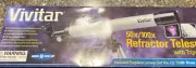 Vivitar 50x/100x Refractor Telescope with Tripod plus 3X Finder Scope New in Box