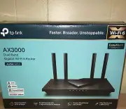 **NEW - TP-Link AX3000 Dual Band Gigabit Wi-Fi 6 Router, Archer AX55