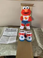 Vintage 1997 Sesame Street Elmo Walk And Talk Tyco Original Box