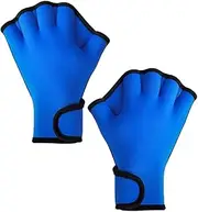 1 Pair Swimming Gloves Swim Accessories Hand Flippers Water Glove Swim Mitten Swim Training Gloves Swimming Training Gloves Fitness Paddle Rubber Neoprene Water Proof