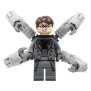 NEW LEGO Dr Ock Otto Octavius Minifigure Grey Suit Spiderman No Way Home 76261