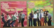 Mila Kunis THAT 70s SHOW Rare SET of 2 DOUBLE SIDED PROMO POSTER FLAT of 1999 CD
