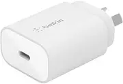 Belkin 25W Power Delivery USB C PPS Wall Charger, USB Type C PD Power Adapter PPS Enabled Fast Charger for iPhone 12, 12 Pro, 12 Pro Max, Mini, Galaxy S20, Ultra, Note 20, Galaxy Tab, iPad and More