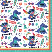 Lilo & Stitch Large Napkins / Serviettes (Pack of 16)