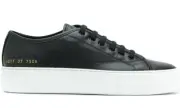 New Common Projects trainers black 4017 Tournament Low Super Sole flatform woman