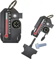 Outsider - 4-In-1 Survival Multi-Tool | Compass, Thermometer, Whistle, and Fire