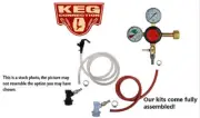 1 Faucet Basic Homebrew Kegerator Kit, Ball Lock Keg Kit, Free Shipping!