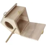 Bird's Nest Feeder Houses Outdoor Parakeet Nesting Box Child Hanging