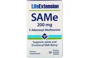 Life Extension, SAMe, S-Adenosyl-Methionine, 200 mg, 30 Enteric Coated Tablets