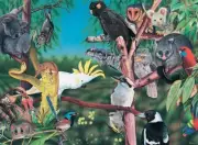 Wild Australia - 300 Piece Jigsaw Puzzle (In The Treetops) - Blue Opal