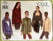Vogue Basic Design Pattern 2615 Misses Jacket Size 14 16 18 Uncut FF