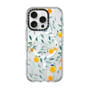 iPhone 16 Pro Clear Case MagSafe Compatible Orange Mania