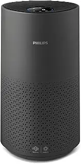 Philips Air Purifier Smart 1000i Series - Purifies rooms up to 78 m², Removes 99.97% of Pollen, Allergies, Dust and Smoke, Wi-Fi Connectivity, Ultra-quiet and Low energy consumption, Black (AC1715/71)