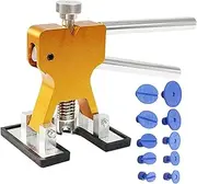 Auto Dent Repair Kit | Dent Puller Tools with 18 Tabs for Auto Body Repair,Dents Remover Set for Automobile, Refrigerator, Motorcycle, Washing Machine Helves