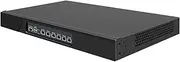 HUNSN 1U Firewall Network Security Appliance, OPNsense, VPN, Router PC, Intel N100, RJ08, AES-NI, 6 x 2.5GbE I226-V LAN, Console, VGA, 16G RAM, 128G SSD