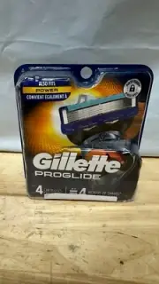 Gillette Proglide Refill Blade Cartridge Men's for Fusion5 Shaving Razor 4 Count