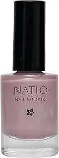 Natio Australia Nail Colour Excite 10ml - Plant Based Pearl Pink-Purple Nail Polish Varnish - Vegan Friendly