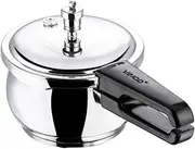 [Vinod] Belly Shape Stainless Steel Induction Pressure Cooker/Pressure Canner, Instant Pot multi cooker (1.5 Litres)