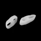 2Pcs 2 Hole Gel Silicone Overlapping Toe Separator Stretcher Protector Foot IDS