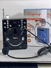 bluetooth speaker Radio Fm Ridgeway Rechargeable Best Loud Sound Quality