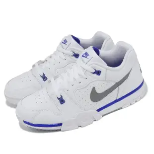 【NIKE 耐吉】訓練鞋 Cross Trainer Low 男鞋 白 藍 健身 緩震 低筒 運動鞋(CQ9182-102)